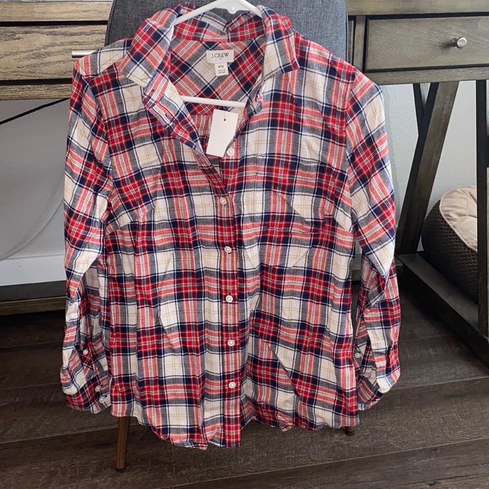 J. Crew Flannel Shirt